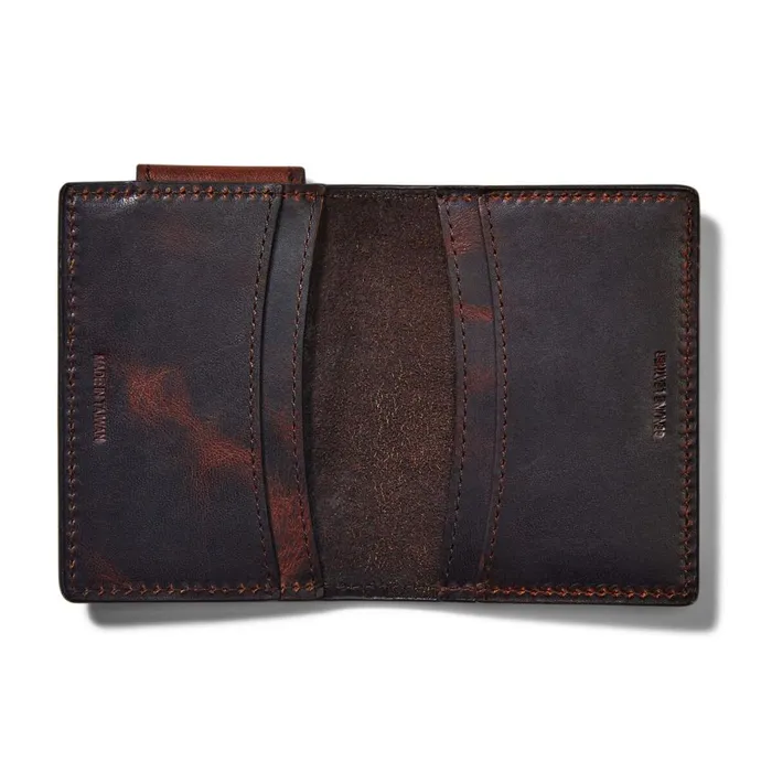 Bifold Slim Wallet Logo Brown Rowdy Men Ariat Bags and Wallets