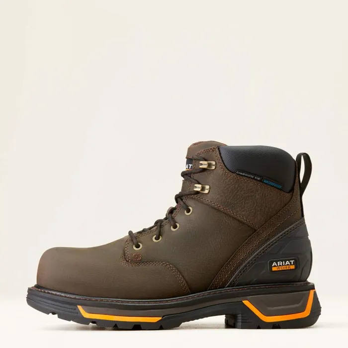 Big Rig 6034 Waterproof Composite Toe Work Boot Iron Coffee Men Ariat Work Boots Big Rig 6034 Waterproof Composite Toe Work Boot Iron Coffee Men Ariat Work Boots