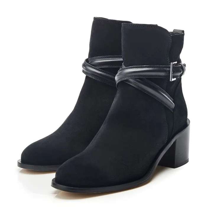Black Boots Women Moda In Pelle Carliy Black Suede Black Boots Women Moda In Pelle Carliy Black Suede