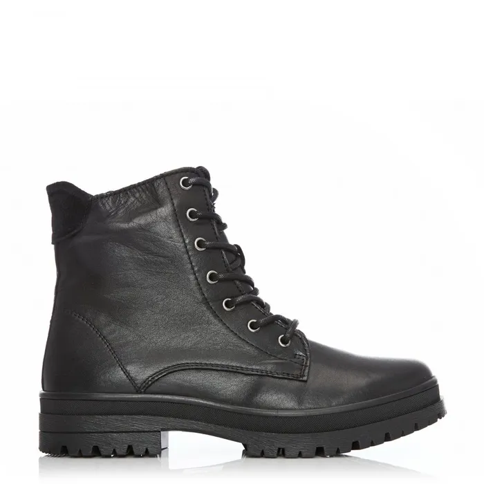 Black Boots Women Moda In Pelle Shoon Sh Irlam Black Leather