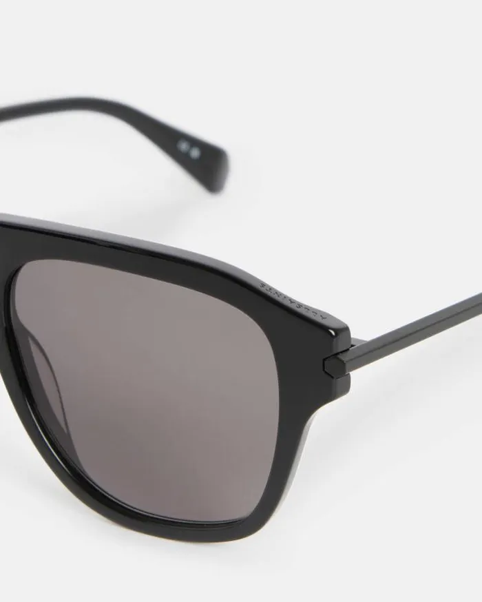 Blaze Sunglasses Gloss Black Men AllSaints Accessories