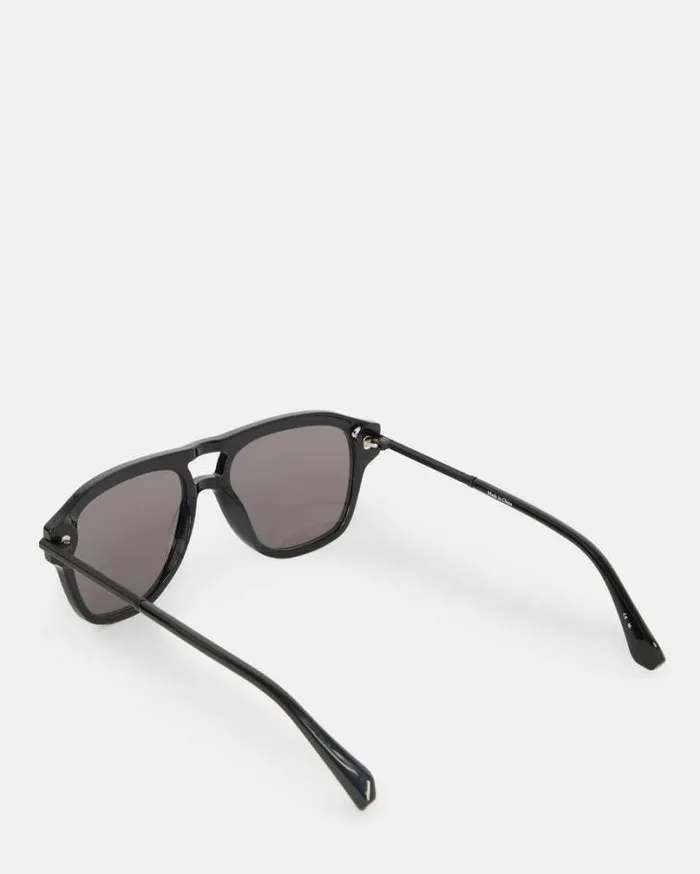 Blaze Sunglasses Gloss Black Men AllSaints Accessories