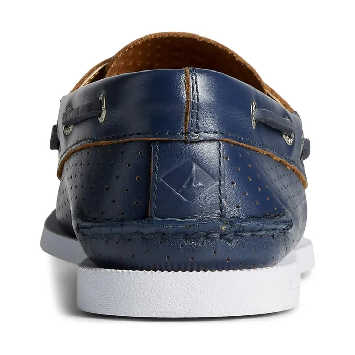 Boat Shoes Men Sperry Authentic Original Perforated Boat Shoe Navy Boat Shoes Men Sperry Authentic Original Perforated Boat Shoe Navy