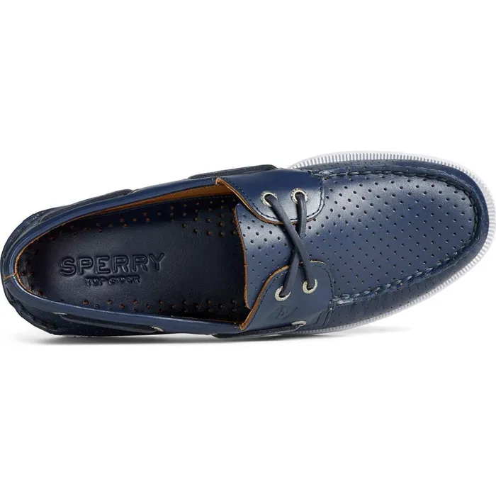 Boat Shoes Men Sperry Authentic Original Perforated Boat Shoe Navy Boat Shoes Men Sperry Authentic Original Perforated Boat Shoe Navy