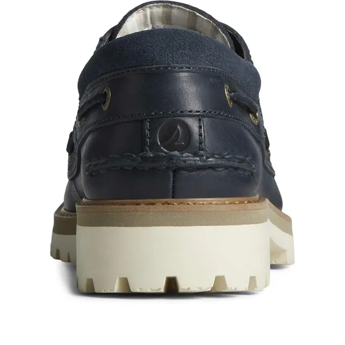 Boat Shoes Men Sperry Authentic Original Unlined Lug 3Eye Boat Shoe Navy Boat Shoes Men Sperry Authentic Original Unlined Lug 3Eye Boat Shoe Navy