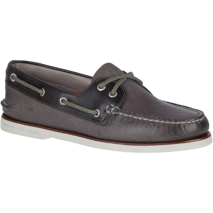 Boat Shoes Men Sperry Gold Cup Authentic Original Rivingston Boat Shoe Grey