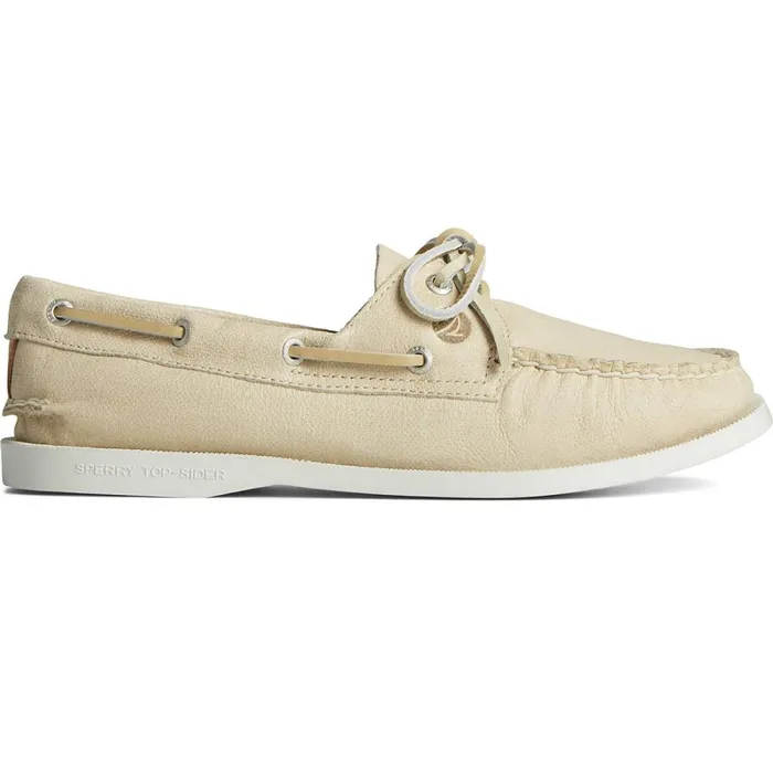 Boat Shoes Women Sperry Authentic Original TwoTone Boat Shoe Ivory Shimmer