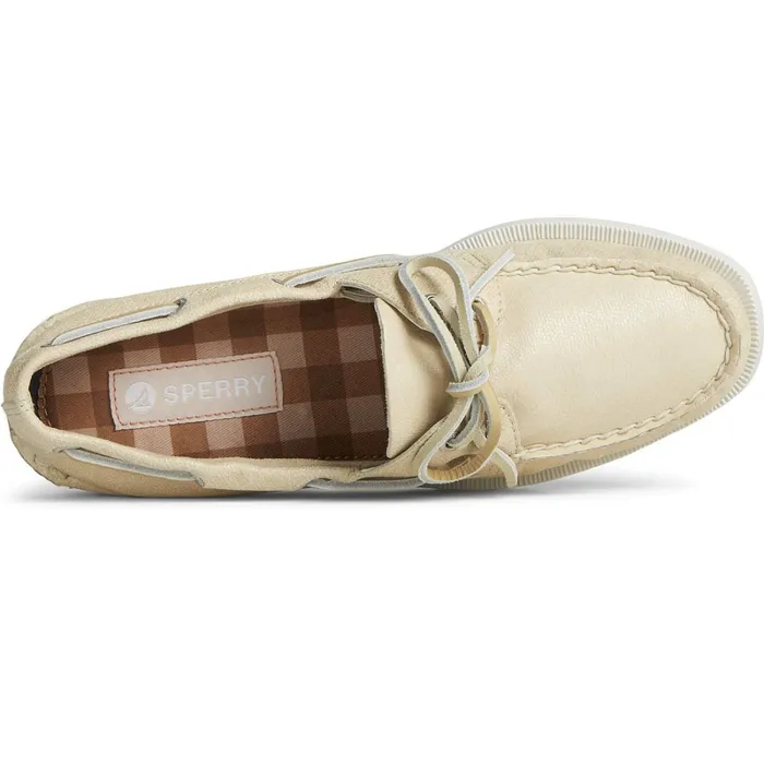Boat Shoes Women Sperry Authentic Original TwoTone Boat Shoe Ivory Shimmer Boat Shoes Women Sperry Authentic Original TwoTone Boat Shoe Ivory Shimmer