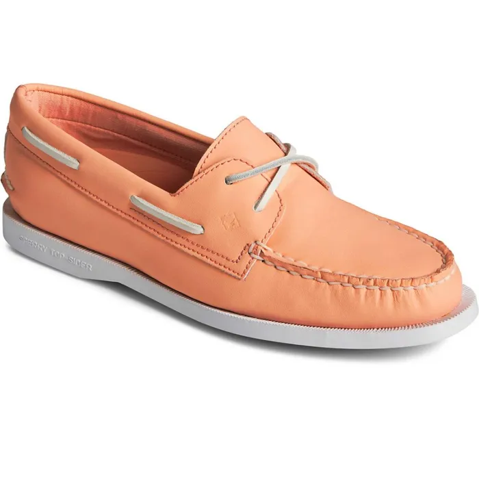 Boat Shoes Women Sperry SeaCycled Authentic Original Boat Shoe Peach Boat Shoes Women Sperry SeaCycled Authentic Original Boat Shoe Peach