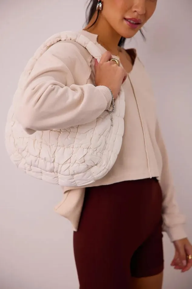 Bohme Bags Julia Quilted Bag In Ivory Ivory 8211 Women Bohme Bags Julia Quilted Bag In Ivory Ivory 8211 Women
