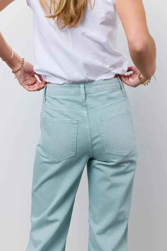 Bohme Denim Charlie Distressed Jeans In Seafoam Seafoam 8211 Women Bohme Denim Charlie Distressed Jeans In Seafoam Seafoam 8211 Women