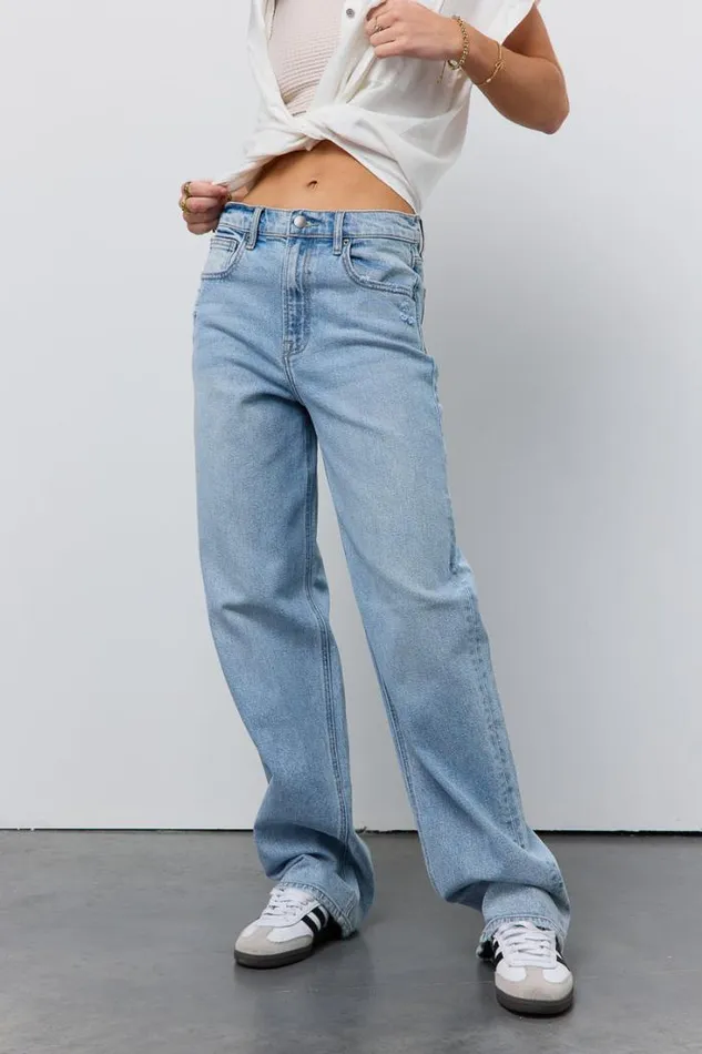 Bohme Denim Collin Dad Jeans Light Wash 8211 Women