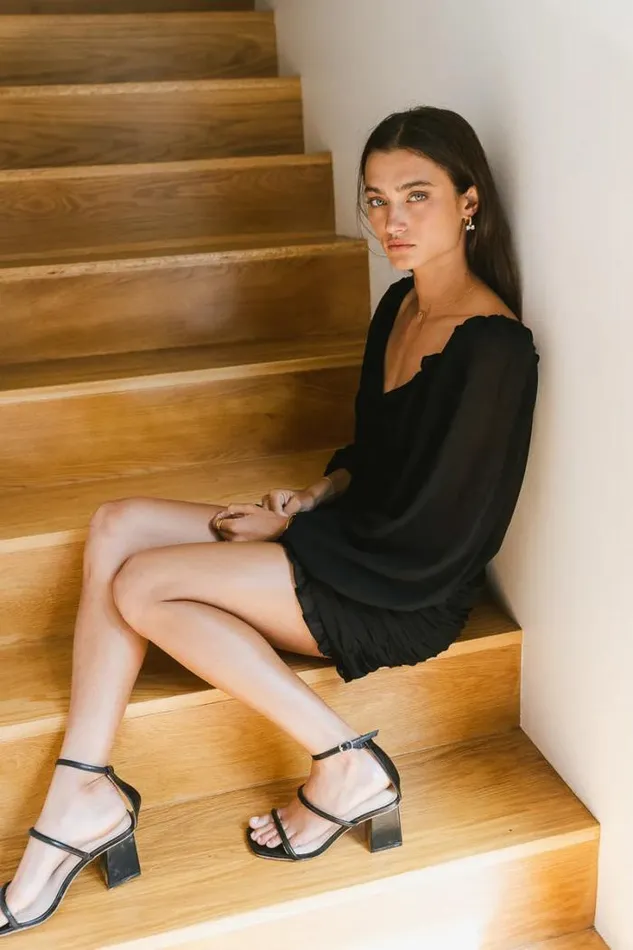 Bohme Dresses Adia Mini Dress In Black 8211 FINAL SALE Black 8211 Women Bohme Dresses Adia Mini Dress In Black 8211 FINAL SALE Black 8211 Women