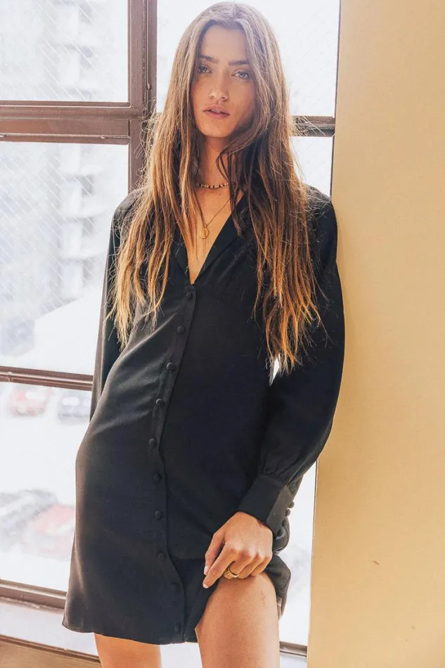 Bohme Dresses Alexis Mini Dress In Black 8211 FINAL SALE Black 8211 Women