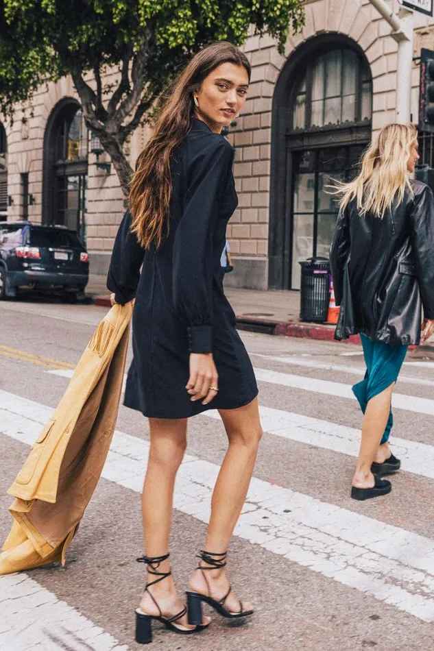 Bohme Dresses Alexis Mini Dress In Black 8211 FINAL SALE Black 8211 Women Bohme Dresses Alexis Mini Dress In Black 8211 FINAL SALE Black 8211 Women