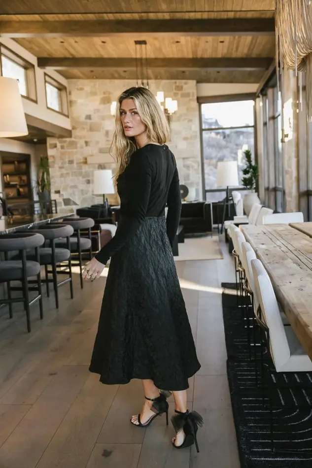 Bohme Dresses Aylin Textured Dress Black 8211 Women Bohme Dresses Aylin Textured Dress Black 8211 Women