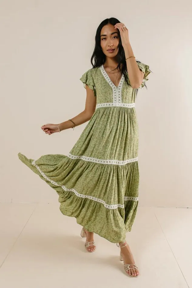 Bohme Dresses Isn039t It Lovely Dress In Sage Sage 8211 Women Bohme Dresses Isn039t It Lovely Dress In Sage Sage 8211 Women