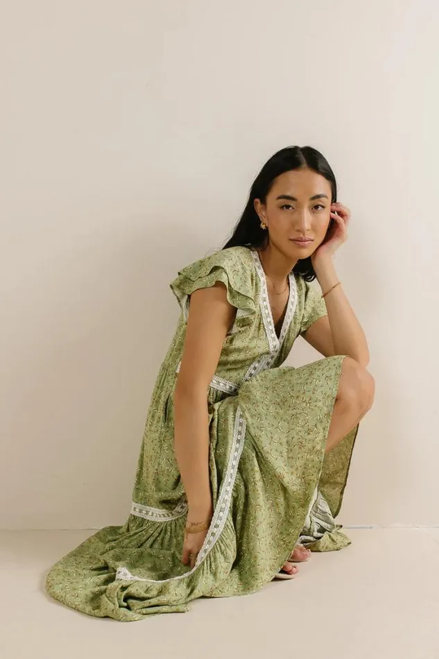 Bohme Dresses Isn039t It Lovely Dress In Sage Sage 8211 Women Bohme Dresses Isn039t It Lovely Dress In Sage Sage 8211 Women