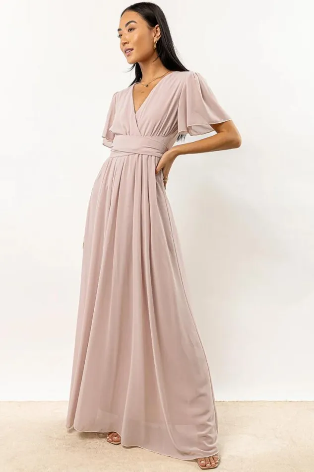 Bohme Dresses Josie Maxi Dress In Mauve 8211 FINAL SALE Mauve 8211 Women Bohme Dresses Josie Maxi Dress In Mauve 8211 FINAL SALE Mauve 8211 Women
