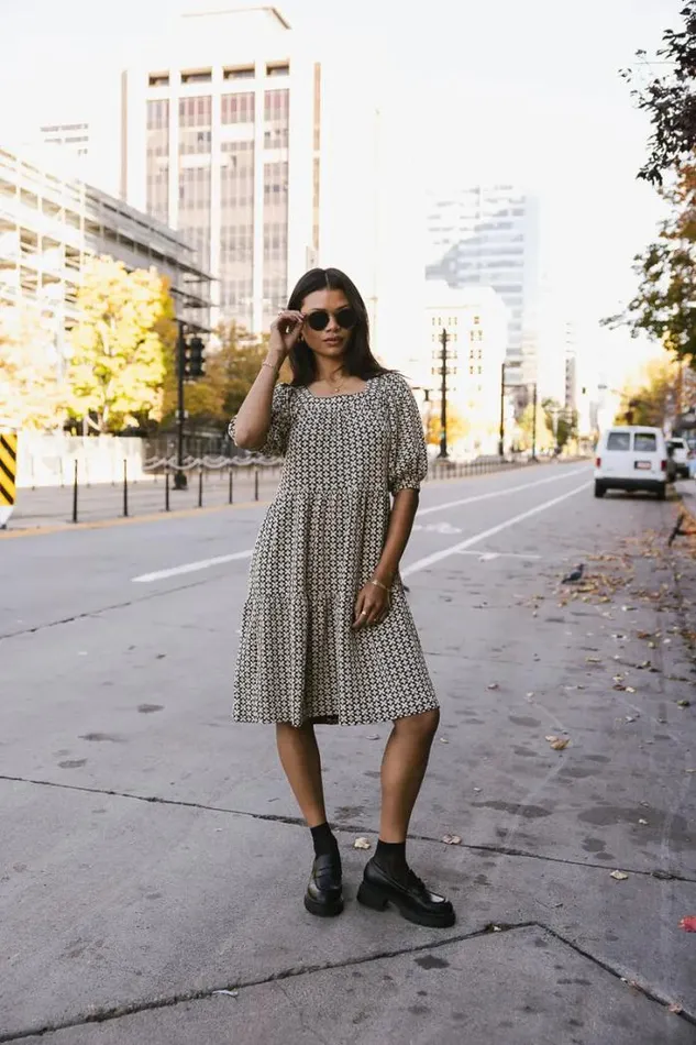 Bohme Dresses Kamila Printed Dress 8211 FINAL SALE Black 8211 Women Bohme Dresses Kamila Printed Dress 8211 FINAL SALE Black 8211 Women