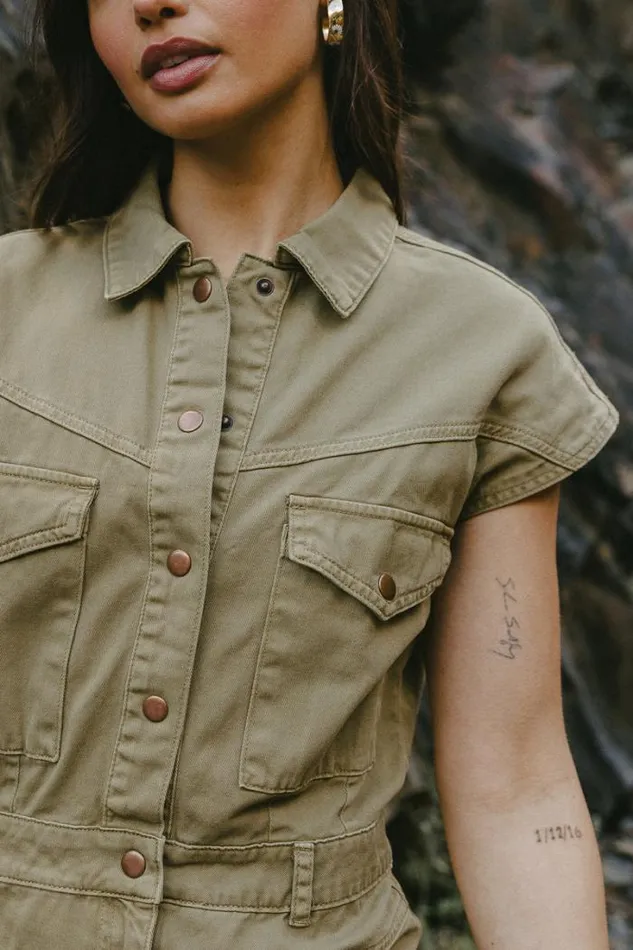 Bohme Dresses Katrina Cargo Dress In Olive Olive 8211 Women Bohme Dresses Katrina Cargo Dress In Olive Olive 8211 Women