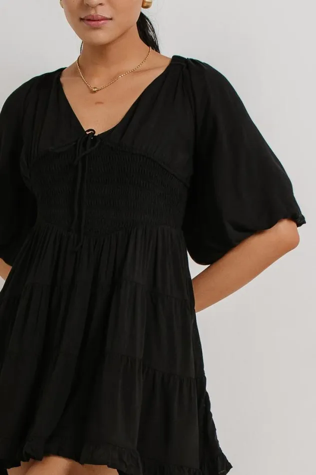 Bohme Dresses Little Runaway Mini Dress In Black Black 8211 Women Bohme Dresses Little Runaway Mini Dress In Black Black 8211 Women