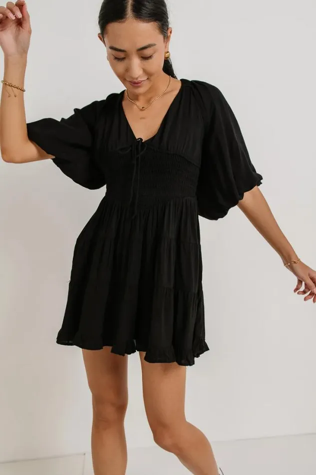 Bohme Dresses Little Runaway Mini Dress In Black Black 8211 Women Bohme Dresses Little Runaway Mini Dress In Black Black 8211 Women