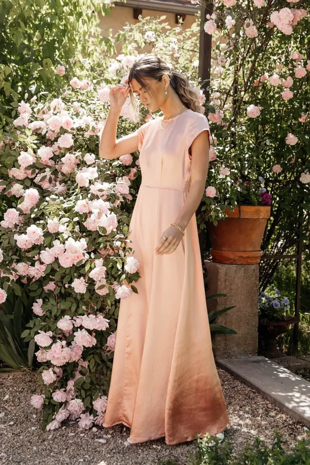 Bohme Dresses Lucille Maxi Dress In Rose 8211 FINAL SALE Rose 8211 Women