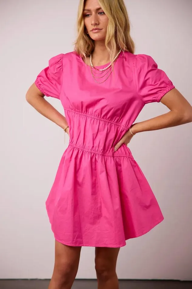 Bohme Dresses Royce Mini Dress In Pink Pink 8211 Women Bohme Dresses Royce Mini Dress In Pink Pink 8211 Women