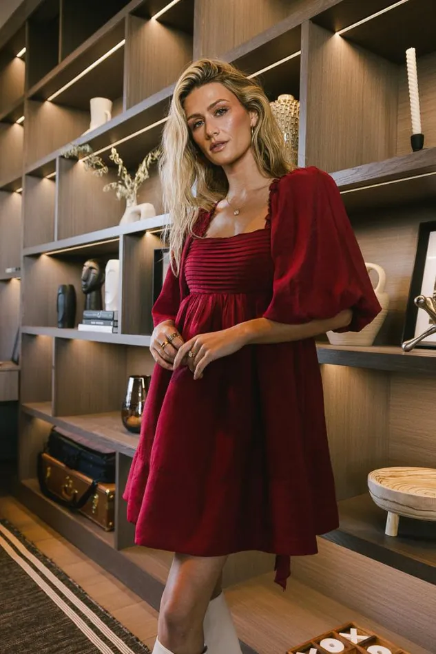 Bohme Dresses Tanya Mini Dress In Red Red 8211 Women