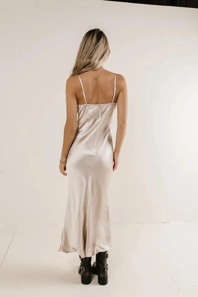Bohme Dresses Vanessa Twofer Dress In Champagne Champagne 8211 Women