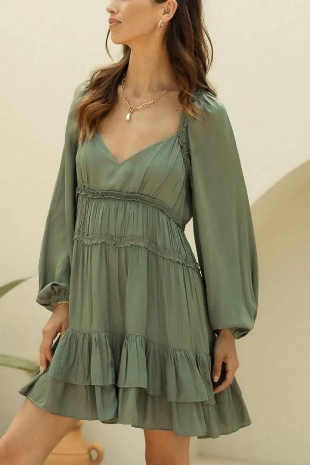 Bohme Dresses Xena Mini Dress In Teal 8211 FINAL SALE Teal 8211 Women
