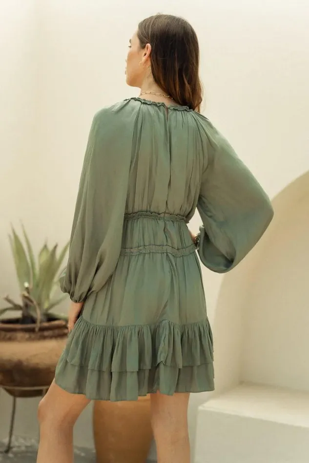Bohme Dresses Xena Mini Dress In Teal 8211 FINAL SALE Teal 8211 Women Bohme Dresses Xena Mini Dress In Teal 8211 FINAL SALE Teal 8211 Women