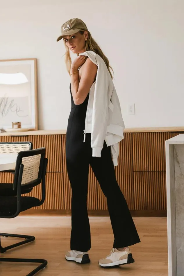 Bohme Jumpsuits and Overalls Cassidy Flared Onesie Black 8211 Women Bohme Jumpsuits and Overalls Cassidy Flared Onesie Black 8211 Women