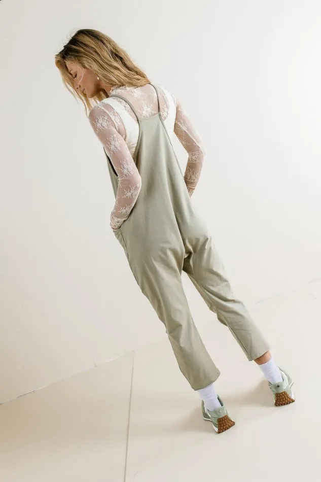 Bohme Jumpsuits and Overalls Don039t Stop Onesie In Sage Sage 8211 Women Bohme Jumpsuits and Overalls Don039t Stop Onesie In Sage Sage 8211 Women