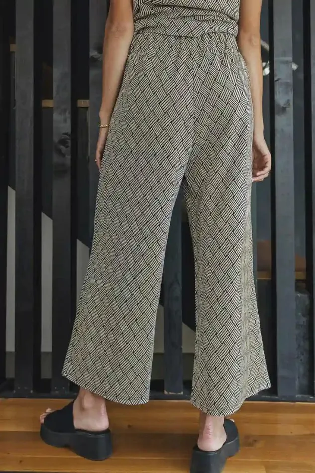 Bohme Loungewear Esme Wide Leg Pants Taupe 8211 Women Bohme Loungewear Esme Wide Leg Pants Taupe 8211 Women
