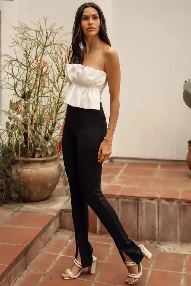 Bohme Pants Erin Pants In Black 8211 FINAL SALE Black 8211 Women Bohme Pants Erin Pants In Black 8211 FINAL SALE Black 8211 Women