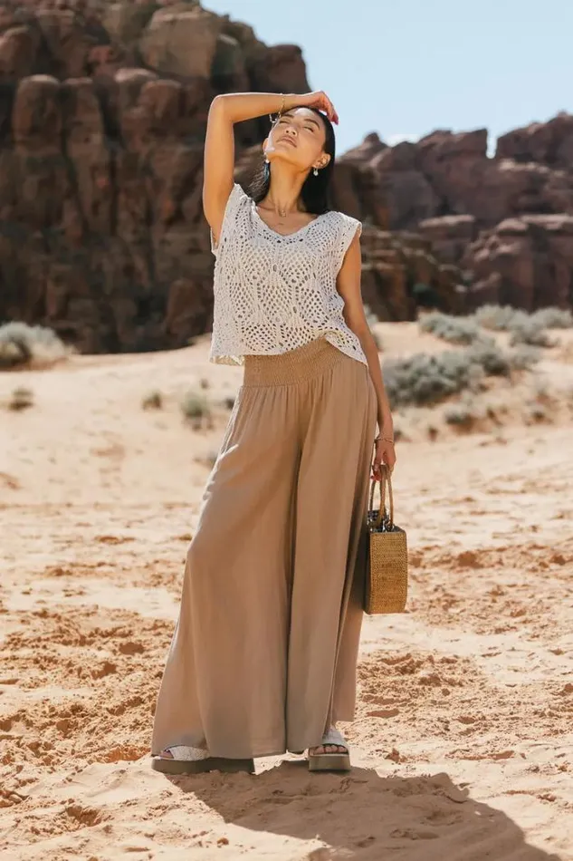 Bohme Pants Jade Pants In Mocha Mocha 8211 Women