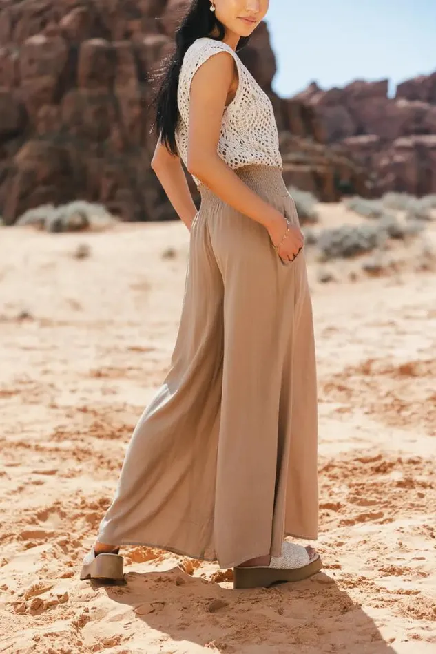 Bohme Pants Jade Pants In Mocha Mocha 8211 Women