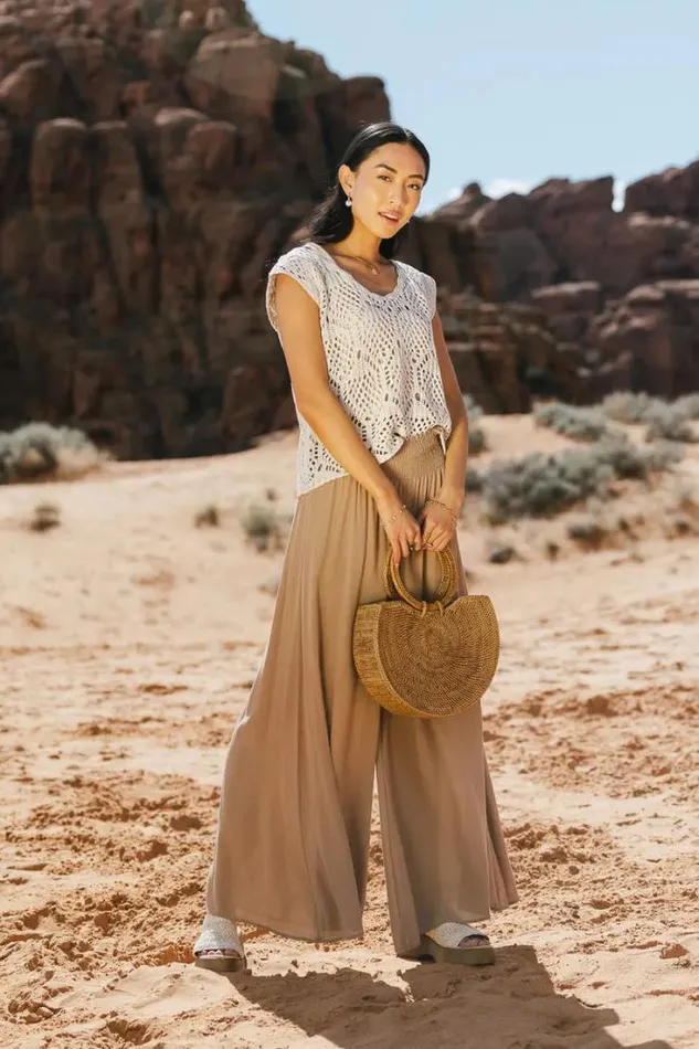 Bohme Pants Jade Pants In Mocha Mocha 8211 Women
