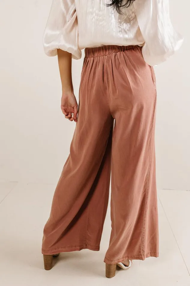 Bohme Pants Katie Wide Leg Pants In Brick Brick 8211 Women Bohme Pants Katie Wide Leg Pants In Brick Brick 8211 Women