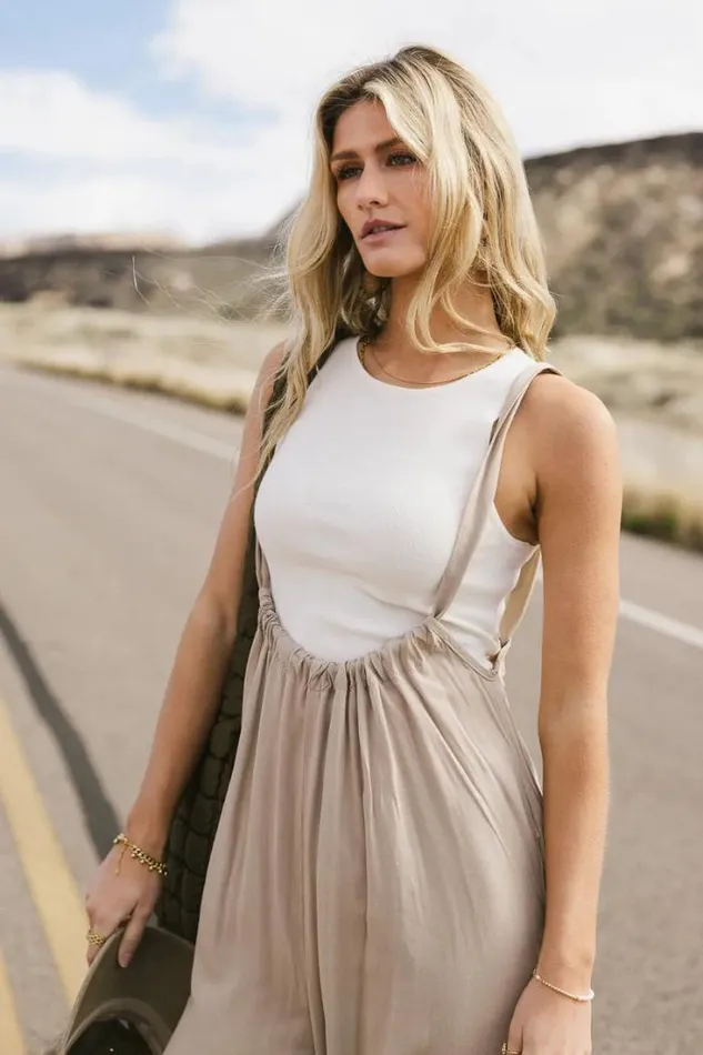 Bohme Pants Keely Overall Pants In Sand Sand 8211 Women Bohme Pants Keely Overall Pants In Sand Sand 8211 Women