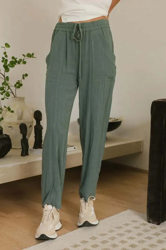Bohme Pants Laurence Pants In Teal Teal 8211 Women