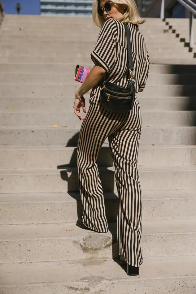 Bohme Pants Max Striped Pants Black 8211 Women Bohme Pants Max Striped Pants Black 8211 Women
