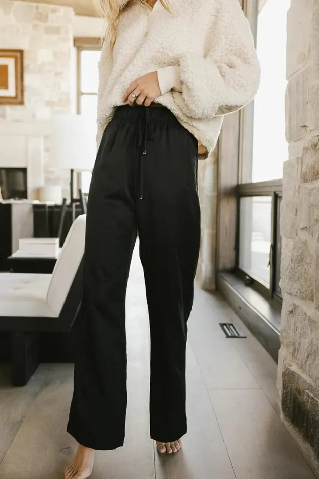 Bohme Pants Mindy Pants In Black Black 8211 Women Bohme Pants Mindy Pants In Black Black 8211 Women