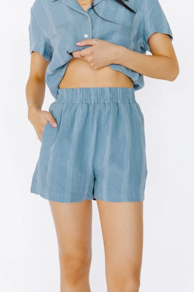 Bohme Sets Maddox Shorts In Blue 8211 FINAL SALE Blue 8211 Women