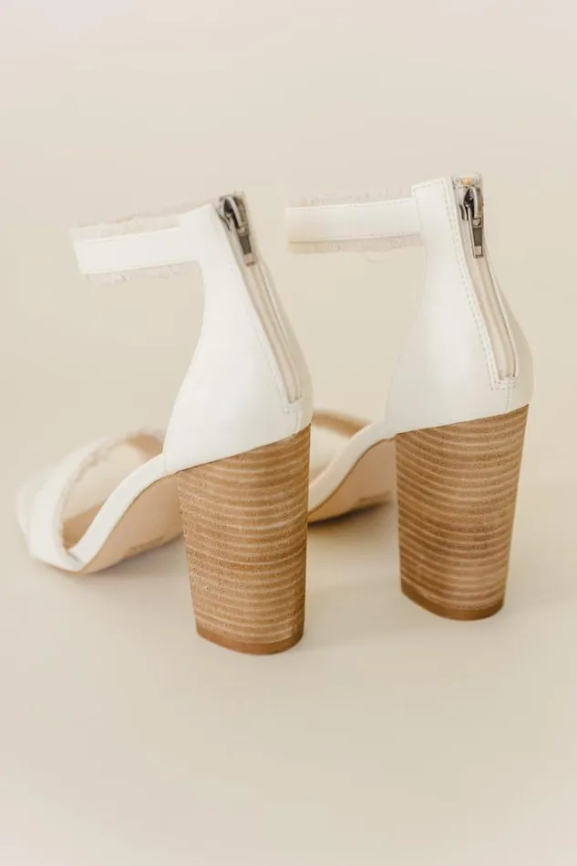Bohme Shoes Kenzie Heels In White White 8211 Women Bohme Shoes Kenzie Heels In White White 8211 Women