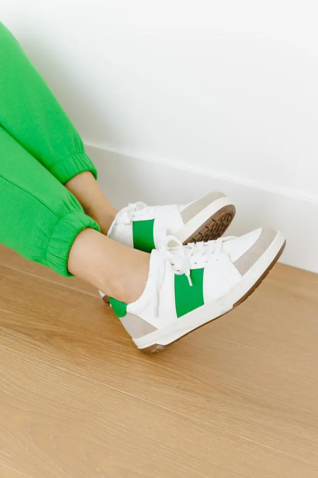 Bohme Shoes Nemesia Court Sneakers In Emerald Emerald 8211 Women Bohme Shoes Nemesia Court Sneakers In Emerald Emerald 8211 Women