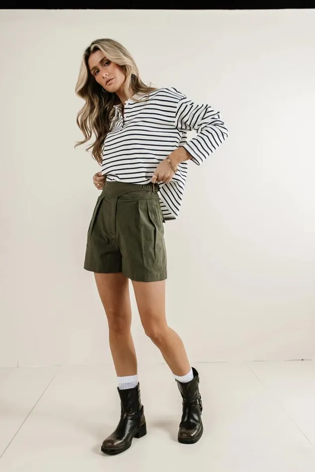 Bohme Shorts Remington Shorts In Olive Olive 8211 Women Bohme Shorts Remington Shorts In Olive Olive 8211 Women