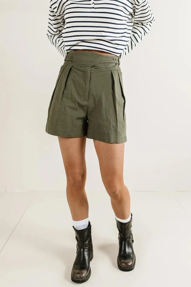 Bohme Shorts Remington Shorts In Olive Olive 8211 Women Bohme Shorts Remington Shorts In Olive Olive 8211 Women